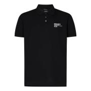 Sort Tennis Fit Polo med Logo