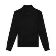 Svart Sweatshirt Aw24 Herremote