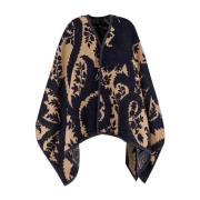 Blomster Chenille Reversibel Cape