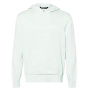 Strikket Mint Bomull Hoodie