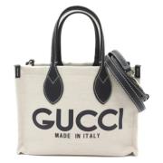 Pre-owned Canvas gucci-bags