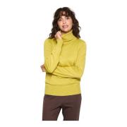 Gull Rollneck Genser Brennende Melange