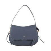 Blå Crossbody Veske - Elegant Stil