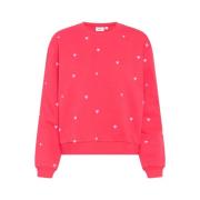 Dagnasz Sweatshirt Magenta Bonbon Harts