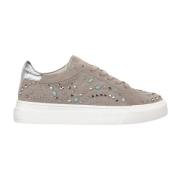 Studded Skinn Platform Sneaker