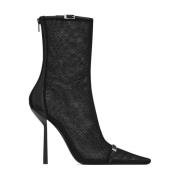 Elegante Svarte Booties med Stil