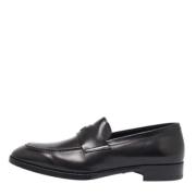 Pre-owned Leather flats