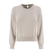 Elegant Monile Detail Sweater