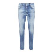 Klassiske Denim Jeans med Fem Lommer