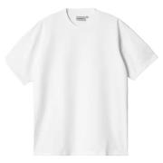 Duster Script T-Shirt White