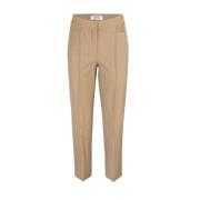 Slim Fit Cotton Trousers