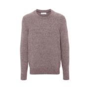 Strikket Crew Neck Sweater