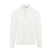 Cashmere Knit Polo Shirt