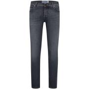 Indigo Blue Slim Cut Denim Jeans