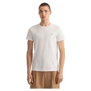 Hvit Original Slim Fit T-Shirt