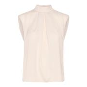 Elegant Nixie Top Bluse French Nougat