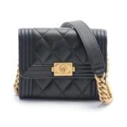 Pre-owned Leather chanel-bags