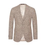 Slim Fit Rutete Blazer