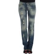 Lav Midje Slim Ben Denim Jeans