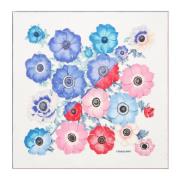 Anemone Print Silkeskjerf