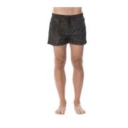 Boxer Mare Con Stampa Badeshorts