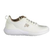 Beige Syntetisk Sneaker med Lisser