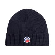 Marine Ribbestrikket Cosmic Beanie Lue