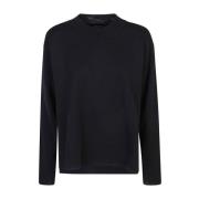 Blå Merinoull Sweatshirt Aw24