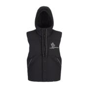 Sort Dunpolstret Gilet Baldy