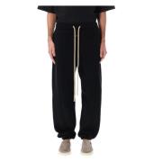 Sort Fleece Sweatpants Aw24 Stil