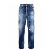 Blå Jeans Ss22 Destroyed Effekt