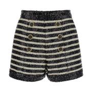 Paljett Stripe Shorts