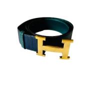 Pre-owned Leather belts