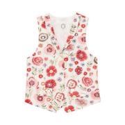 Brodert vest for sommerstil