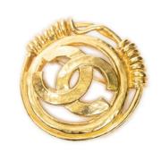 Pre-owned Metal chanel-jewelry