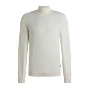 Slim Fit Ull Turtleneck Genser