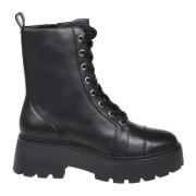 Blake Combat Boots i skinn