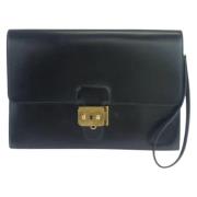 Pre-owned Leather clutches