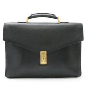 Pre-owned Leather briefcases