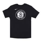 Brooklyn Nets Logo Tee Svart