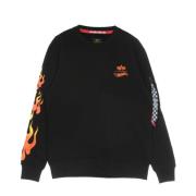 Flame Sweater Hot Wheels Crewneck Sweatshirt