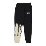 Svart Sweatpant med Sidelommer