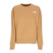 Essensiell Crewneck Sweatshirt Mandel Smør