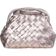 Stilig Metallic Clutch Veske