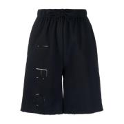 Sort Casual Bomullsshorts