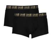 Herre Svart Boxer Briefs Bi-Pack