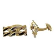 Pre-owned Yellow Gold brooches