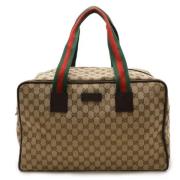 Pre-owned Canvas gucci-bags