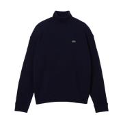 Blå Ull Pullover Sweatshirt Aw24