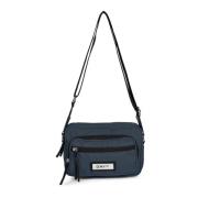 Navy Blazer Crossbody Veske